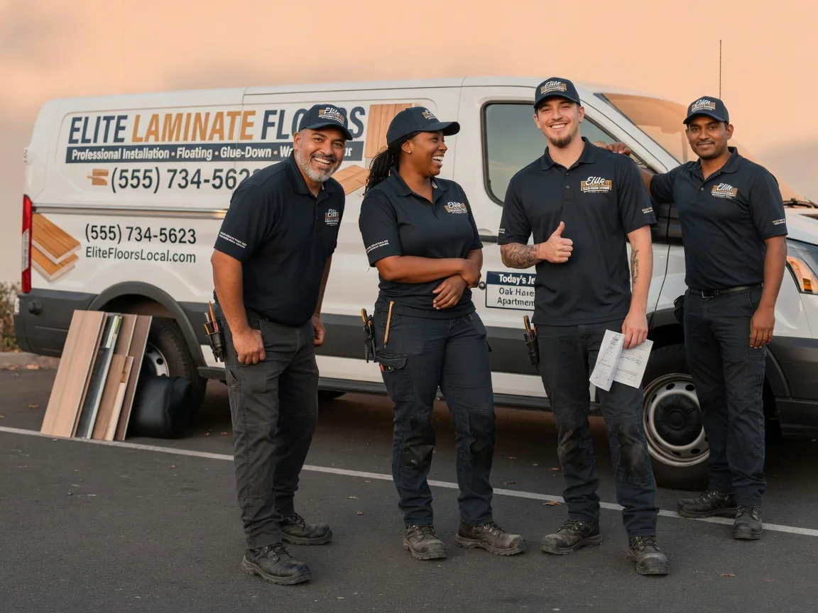 Laminate flooring installation company in Horntown, VA